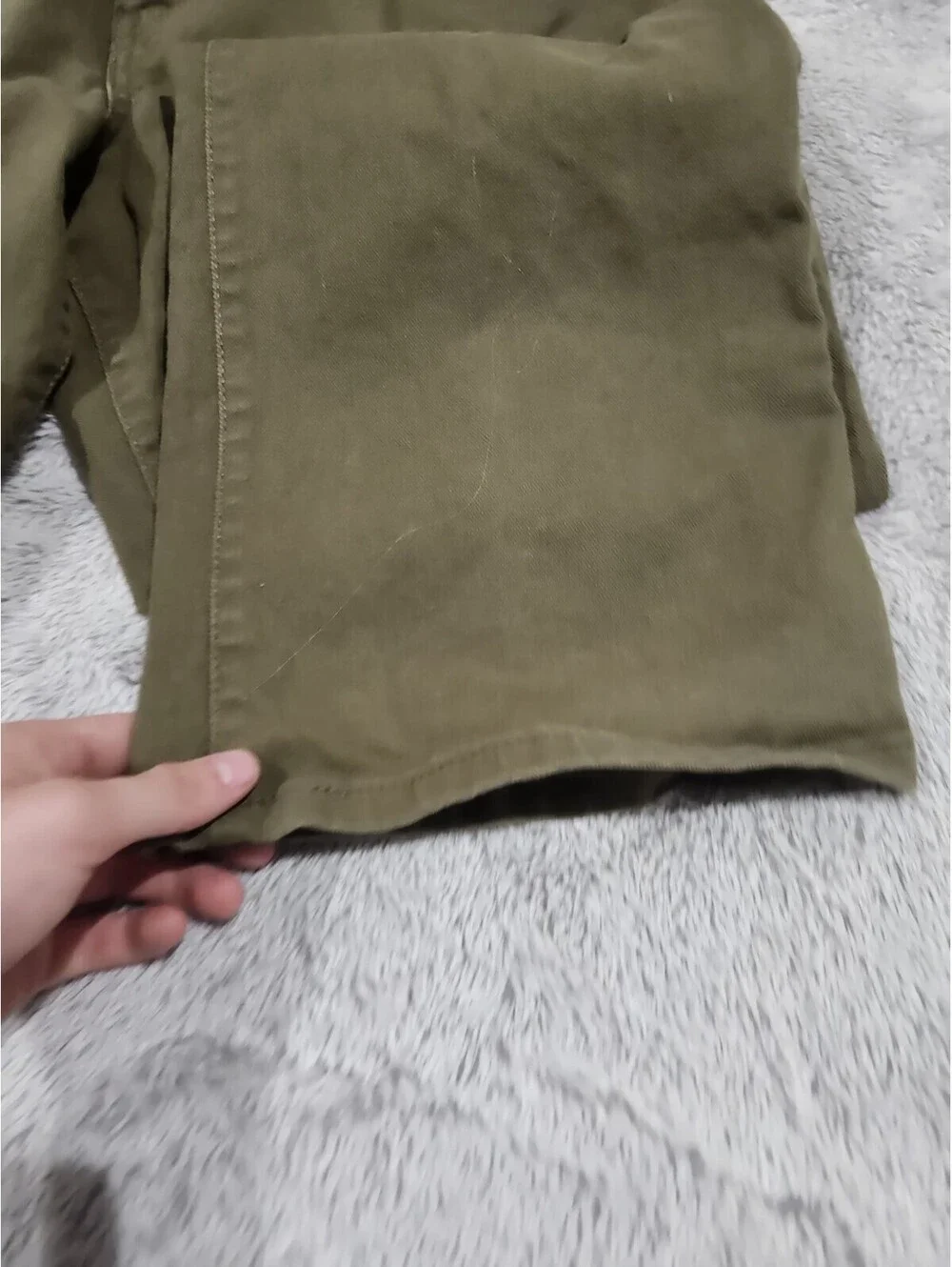 Vintage Y2K Levi's 550 Relaxed Boot Cut jeans 16M Green